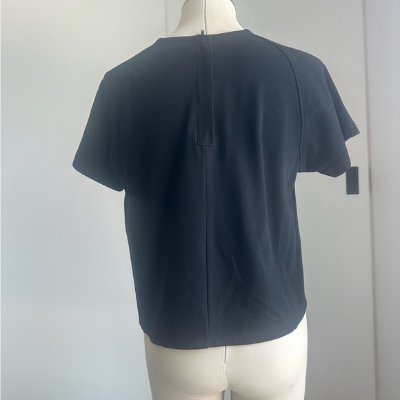 Madewell Women's Black Short Sleeve Tee - Picture 3 of 4